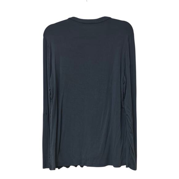 Soft Surroundings Blue Lace Blouse Relaxed Fit-EUC - Picture 2 of 8